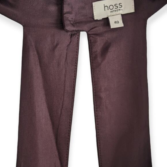 HOSS INTROPIA elegant burgundy brown sweetheart halter neck maxi gown - Picture 6 of 12